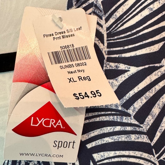 NWT L.L. Bean fitness dress   XL - Picture 5 of 5